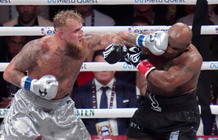 El YouTuber Jake Paul vence a Mike Tyson mientras se escuchan abucheos durante una controvertida pelea | Noticias de Entidades y Artes