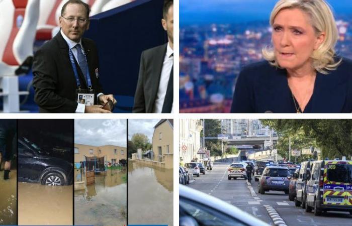 La mañana de OL, duramente sancionada, Marine Le Pen denuncia un intento de “asesinato” político y regresa a las víctimas de las inundaciones en el Jura… Las principales noticias de este sábado