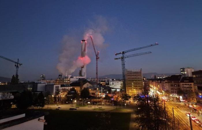 ¿Humo sobre la IWB después de una explosión? La policía cantonal aclara