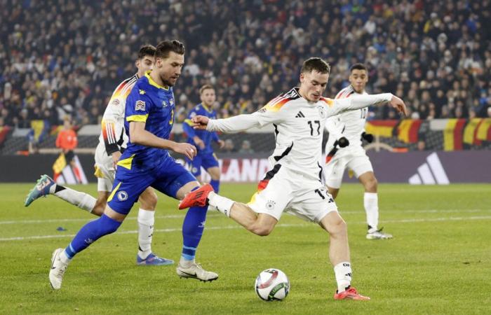 Liga Europea de Naciones: Alemania derrota a Bosnia 7-0