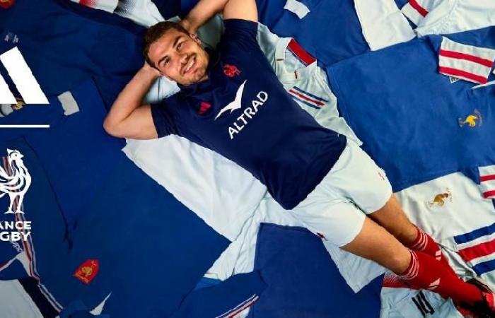 La camiseta XV de Francia 2024: ¡innovación, elegancia y las tres icónicas rayas de adidas!