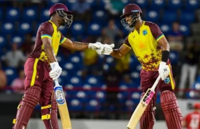 Hope y Lewis brillan en la persecución récord de los Windies para derrotar a Inglaterra por cinco terrenos