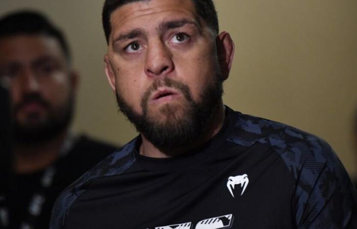 Nick Diaz sale (otra vez), Themba Gorimbo (también conocido como el luchador favorito de The Rock) interviene con poca antelación | UFC 310