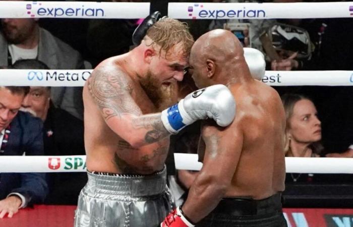 Mike Tyson pierde ante Jake Paul por puntos