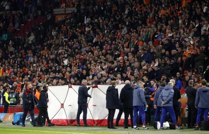 El entrenador asistente Adam Szalai se desploma durante el Holanda-Hungría, la asociación de fútbol da una noticia tranquilizadora: “Su estado es estable y está consciente”