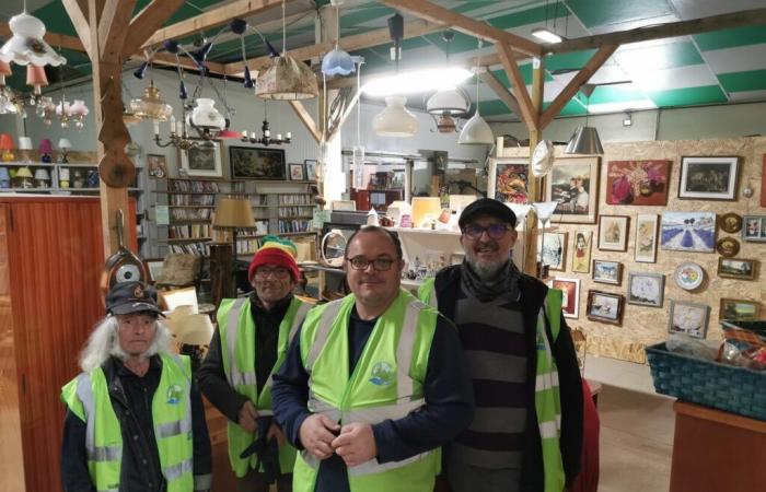 Esta asociación de Lot-et-Garonne salvó 45 toneladas de objetos del centro de reciclaje