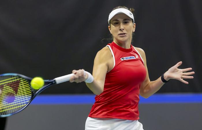 Belinda Bencic aporta a Suiza el primer punto