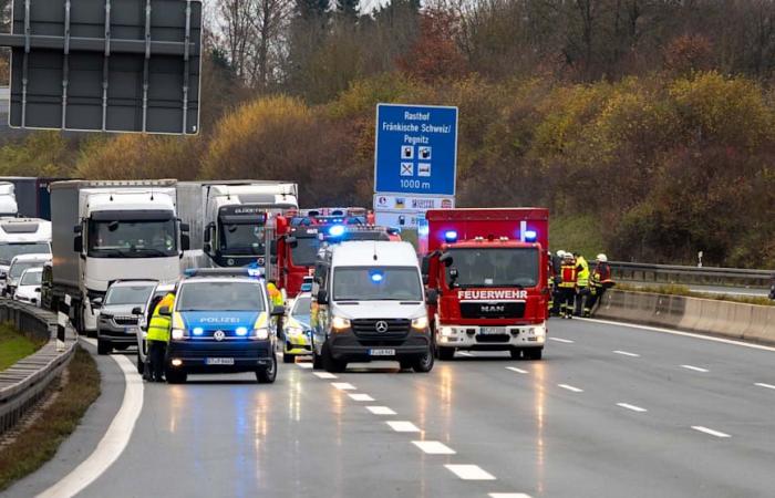 Accidente mortal en la A9: una mujer (38) muere al final del atasco | Regional