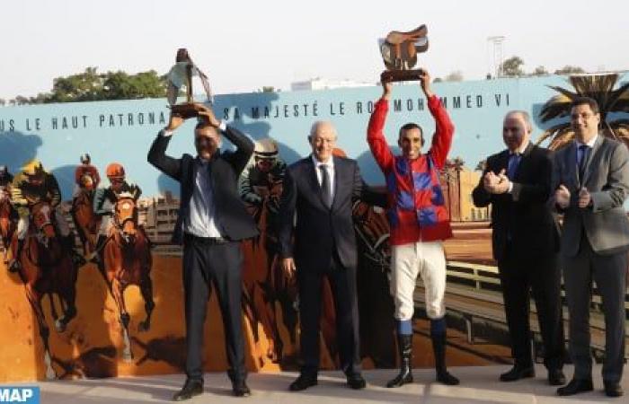 Encuentro internacional de Marruecos: el caballo “Al Othmane” gana el Gran Premio de SM el Rey Mohammed VI para los purasangres ingleses