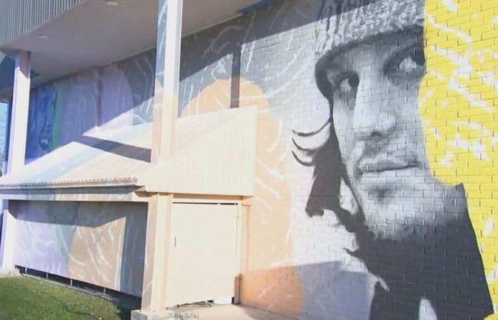 EN FOTOS | Inaugurado en Repentigny el mural en homenaje a Karl Tremblay