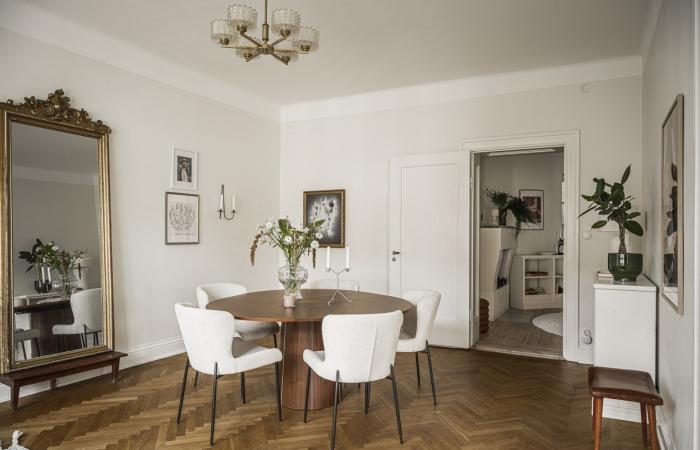 Un apartamento clásico y elegante de 164m2 como en París