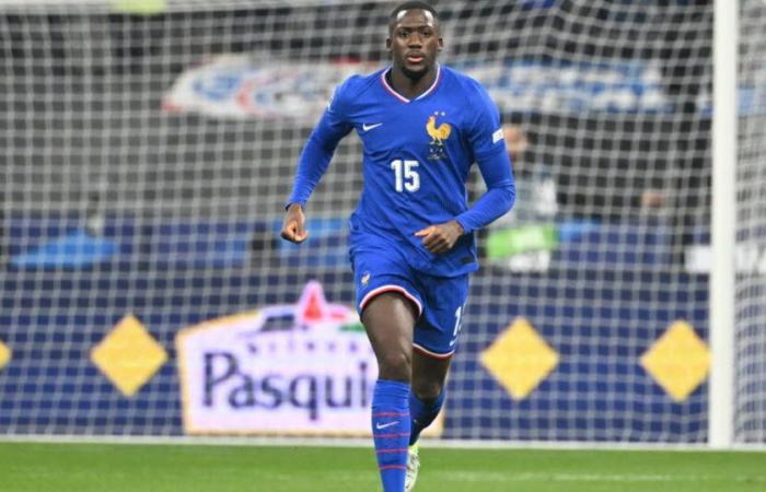 Fútbol. Ibrahima Konaté ante Italia