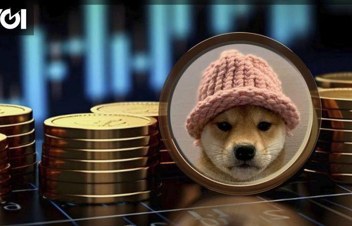 cotización en Coinbase, los precios de Dogwifhat (WIF) aumentan