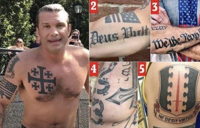 Controversia del tatuaje de Pete Hegseth