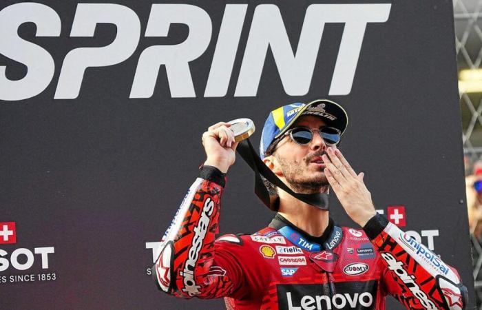 MotoGP: en Barcelona, ​​Bagnaia retrasa el plazo al ganar el sprint