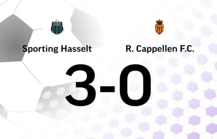 El Sporting Hasselt es demasiado fuerte para el Cappellen FC (Kapellen)