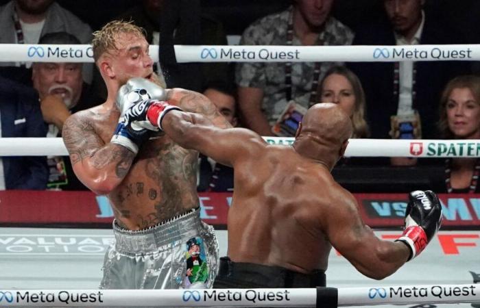 Actualizaciones en VIVO de Jake Paul VS Mike Tyson: Paul silencia los cánticos de ‘Tyson’ con una serie de golpes y continúa su dominio