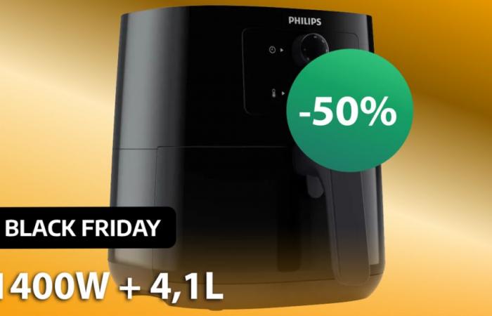 Freidora sin aceite Black Friday: ¡esta Philips Airfryer está a mitad de precio y es perfecta para preparar patatas fritas para tu familia!