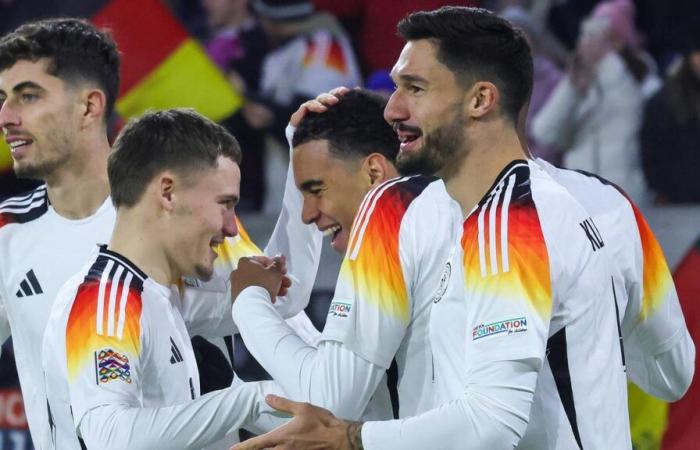 El equipo de la DFB en crítica individual: Musiala y Wirtz giran ingrávidos