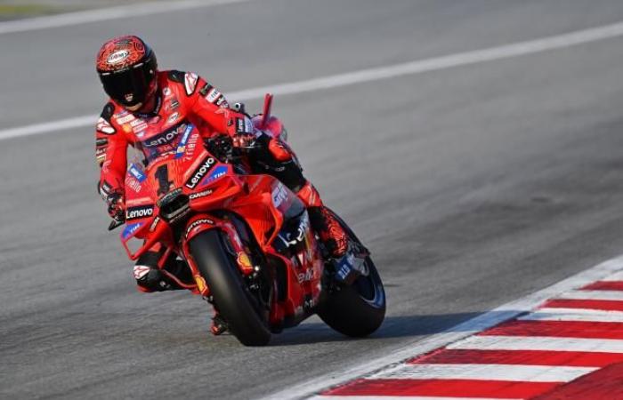 Francesco Bagnaia consigue la pole para la última carrera de la temporada en Barcelona, ​​Jorge Martín es 4º