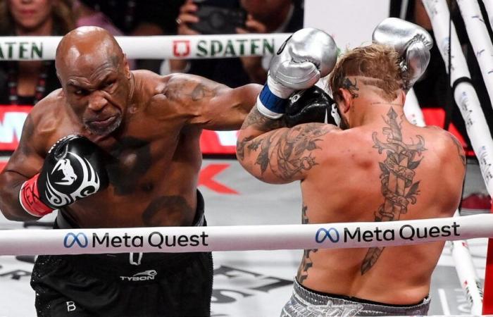 Mike Tyson, aplastado en el ring por el YouTuber Jake Paul