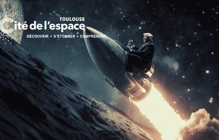 ¿Donald Trump en el espacio?