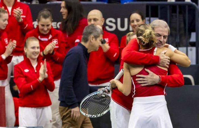 Golubic consigue el tercer punto decisivo para Suiza