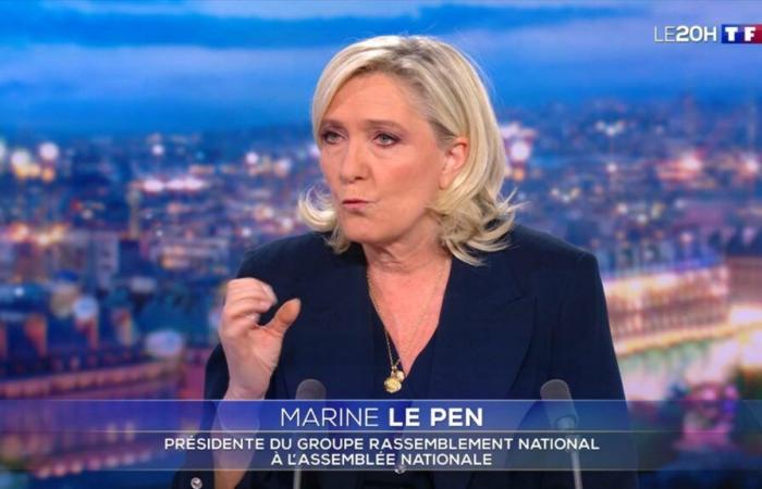 “Lo que se exige es mi muerte política”, denuncia Marine Le Pen en TF1