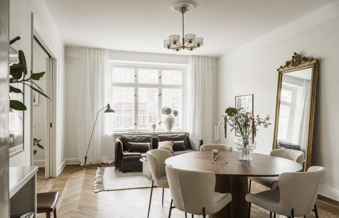 Un apartamento clásico y elegante de 164m2 como en París