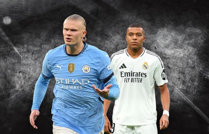 Haaland vs Mbappé: duelo de goleadores