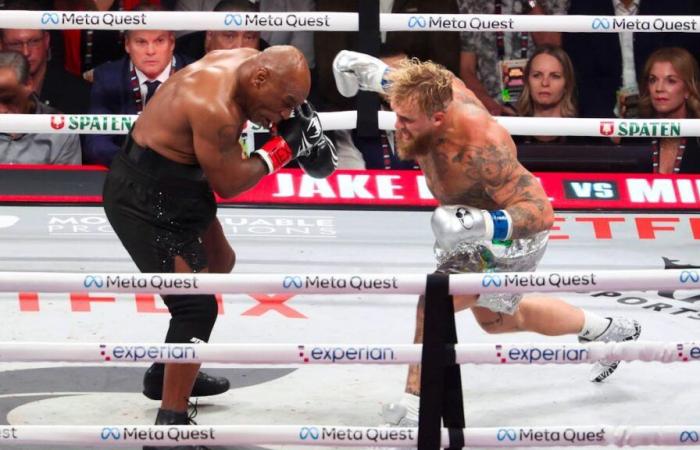 Boxeo: Mike Tyson no aguantó la distancia frente a Jake Paul