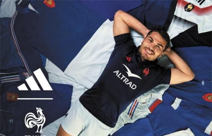 La camiseta XV de Francia 2024: ¡innovación, elegancia y las tres icónicas rayas de adidas!