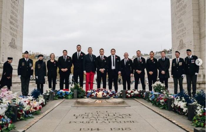 En vídeo, el magnífico homenaje de los All Blacks ante la tumba del Soldado Desconocido