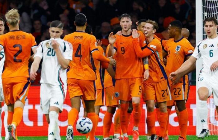 EN VIVO – Liga de Naciones Multiplex: Holanda vuela contra Hungría, Alemania deambula