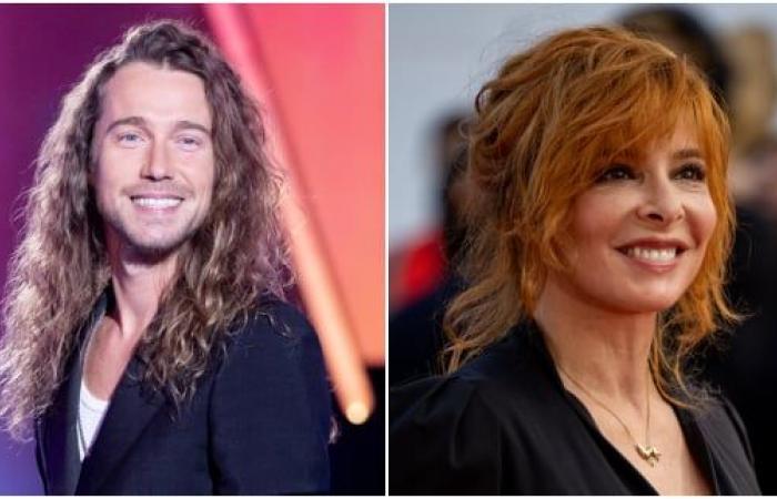 Julien Doré fan de Mylène Farmer, revela un detalle simbólico