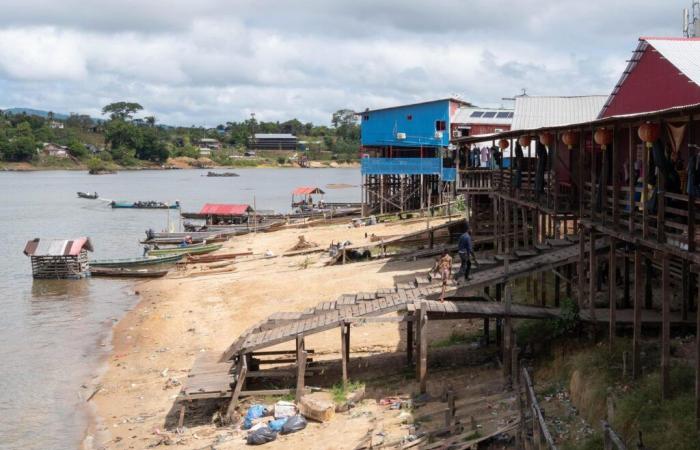 En Guyana, 40.000 habitantes aislados del mundo por una sequía histórica