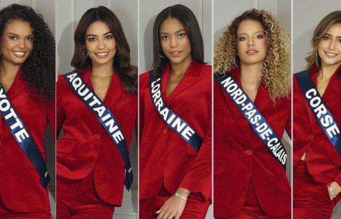 Concurso de belleza: descubre las 30 candidatas a Miss Francia