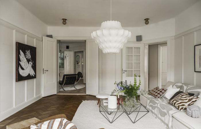 Un apartamento clásico y elegante de 164m2 como en París