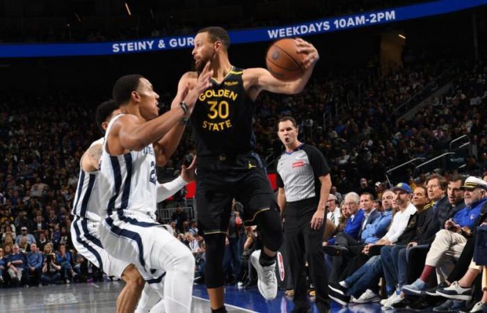 Resultados de la Copa Emirates de la NBA: Steph Curry lleva a los Warriors a superar a los Grizzlies