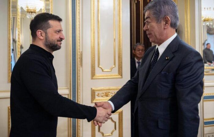 Volodymyr Zelensky agradece a Japón su apoyo