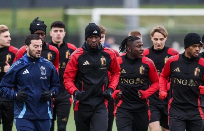 Liga de las Naciones: cuatro Diablos Rojos, entre ellos Romelu Lukaku, ausentes del entrenamiento en vísperas del partido contra Israel (fotos)