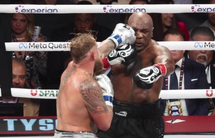 Mike Tyson derrotado por Jake Paul por decisión unánime