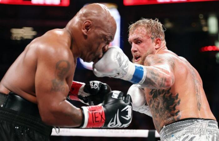 Jake Paul derrota a Mike Tyson por decisión unánime en combate de box