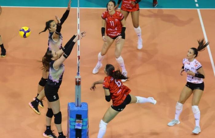 Voleibol en vivo. El VMA está maltratado por Marcq-en-Baroeul que lidera dos sets a cero (25-27, 23-25)