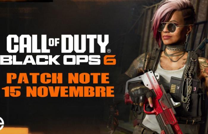 Nota del parche de Warzone y Black Ops 6 del 15 de noviembre: eliminación de tokens de doble XP y aumento de clases