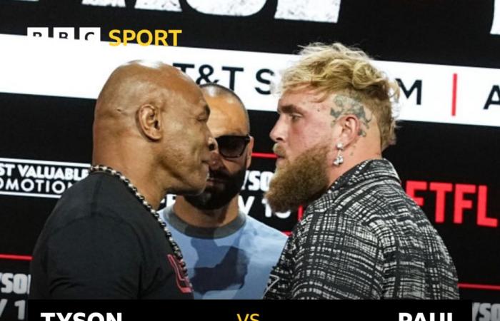 Tyson v Paul: tiempo de paseo por el ring, peso, reglas de pelea, cartelera y cómo seguir