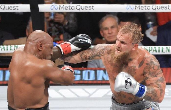 Mike Tyson aguanta mucho tiempo, pero la victoria en un campo de boxeo muy publicitado es unánime para Jake Paul