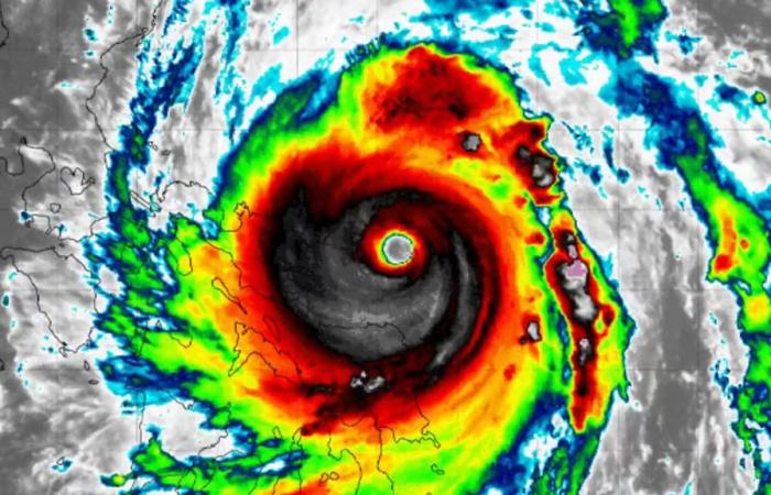 Las imágenes de satélite del supertifón Pepito no auguran nada bueno para Filipinas