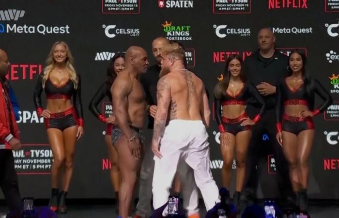 Jake Paul vence a Mike Tyson en una pelea de espectáculo muy esperada