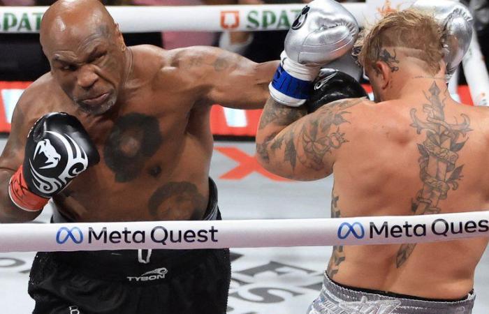 Boxeo: Mike Tyson vencido por el YouTuber Jake Paul por decisión de los jueces